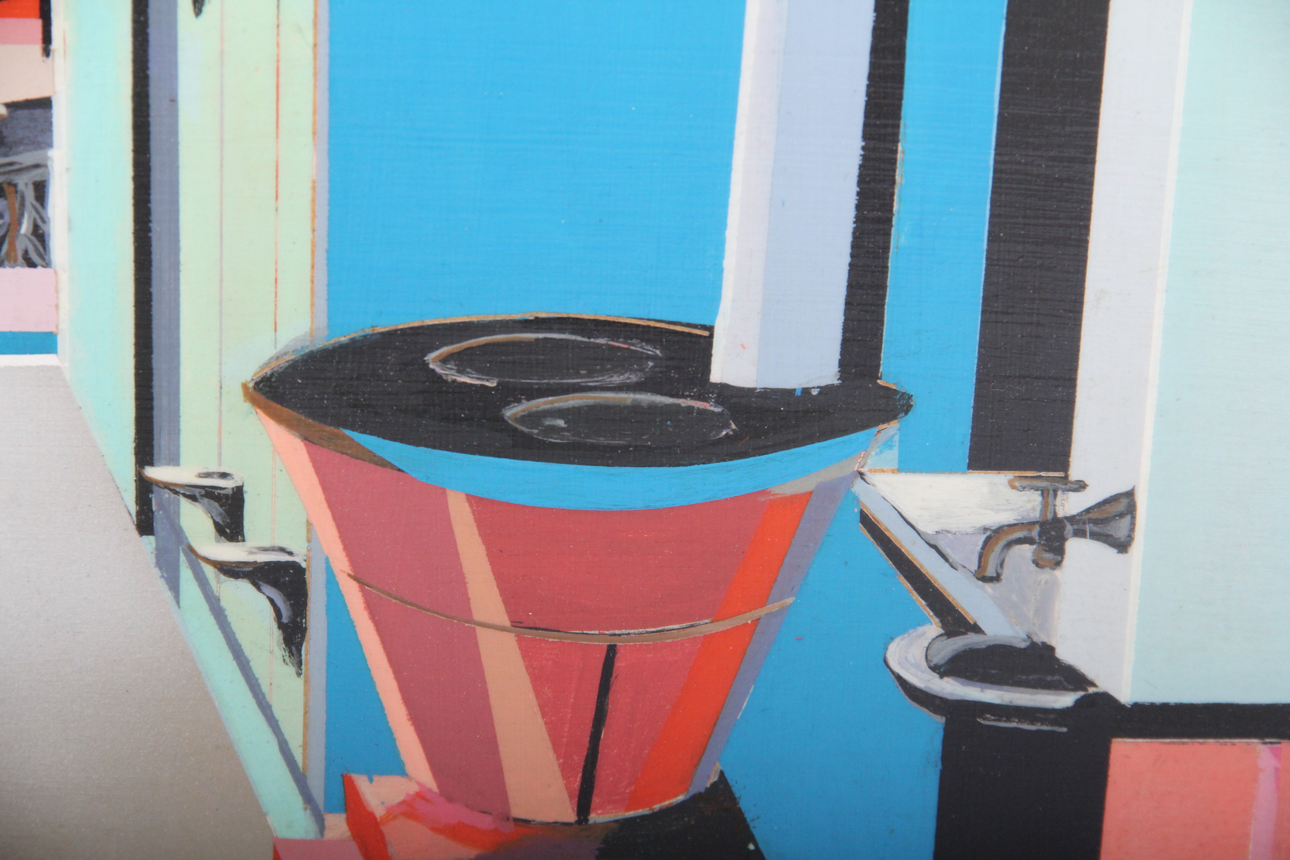 "Inside the Pink Caboose" by Donald Fitzroy Allen