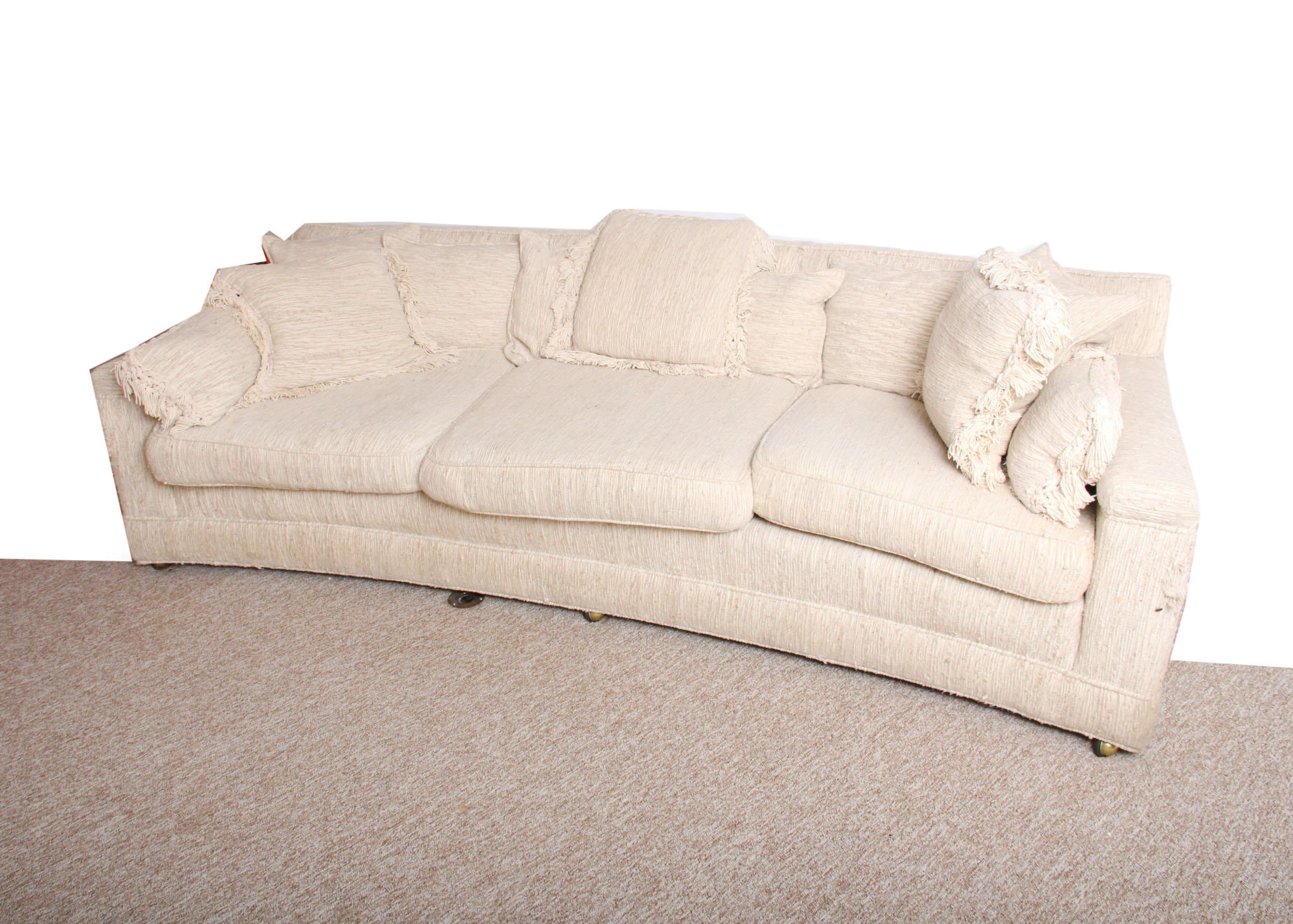 Vintage Curve Back Sofa