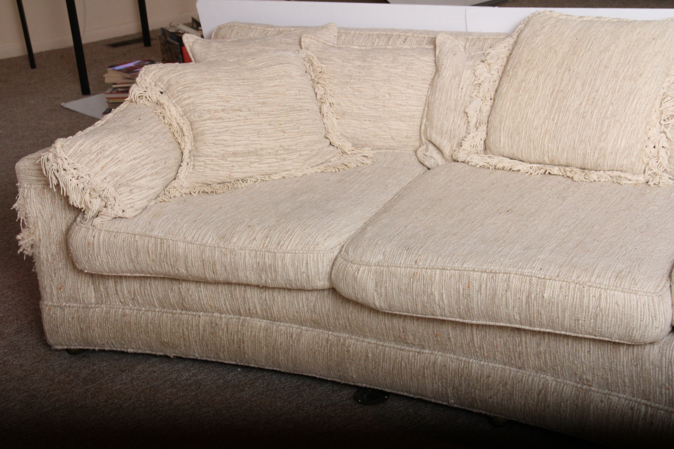 Vintage Curve Back Sofa