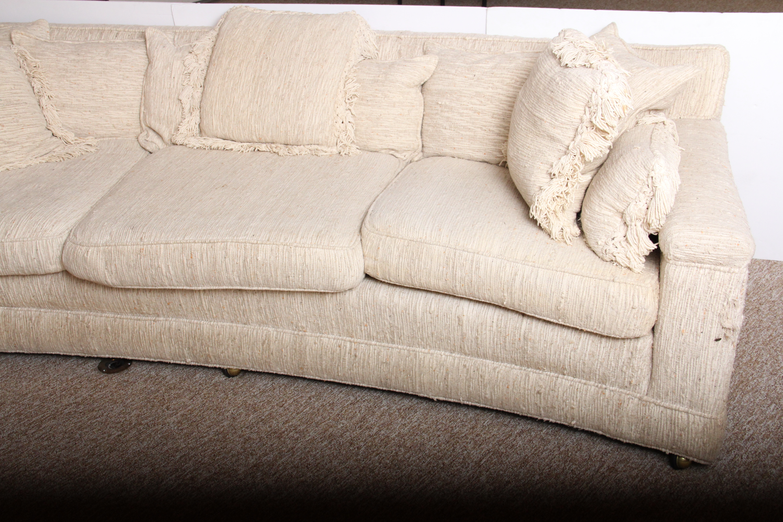 Vintage Curve Back Sofa