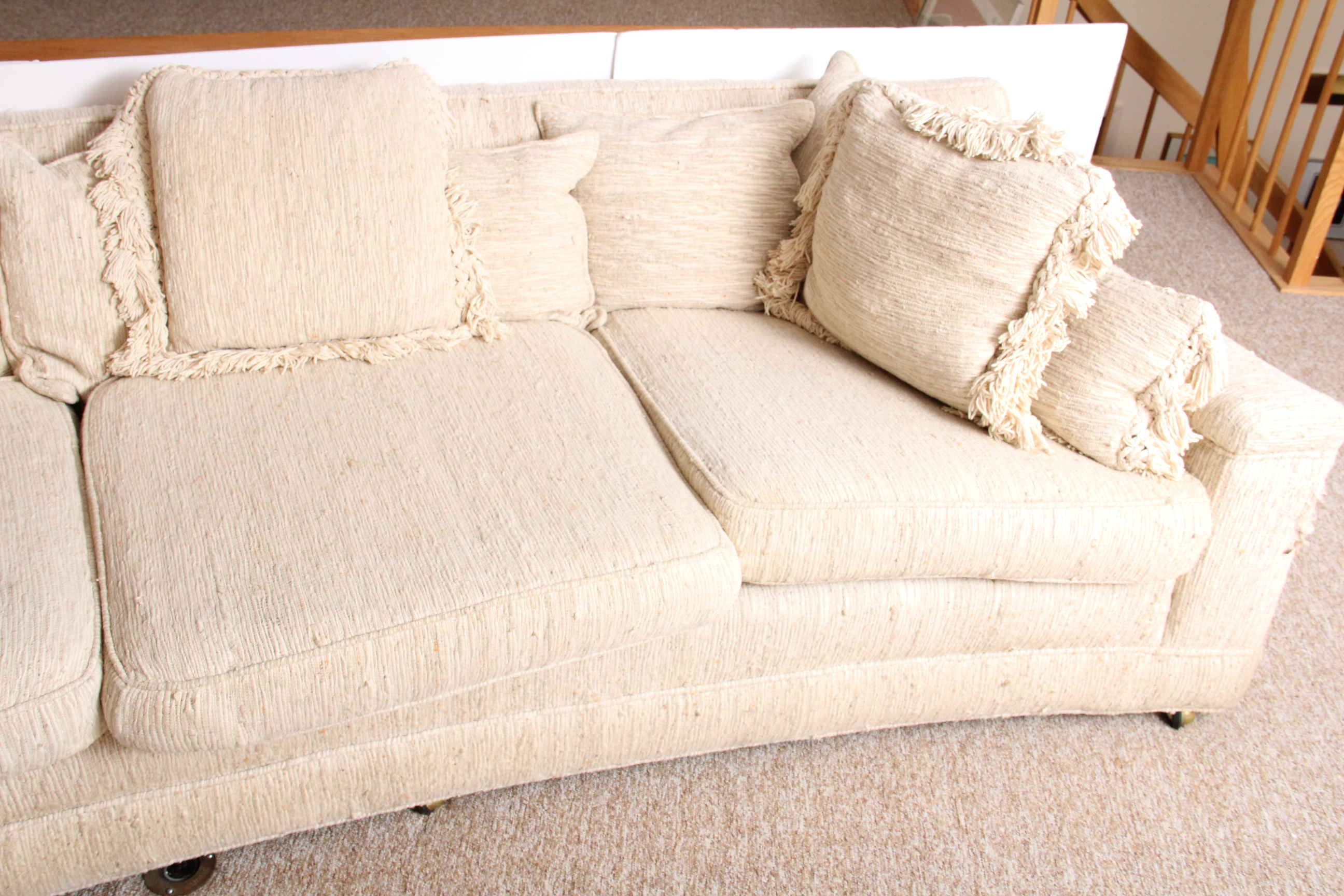 Vintage Curve Back Sofa