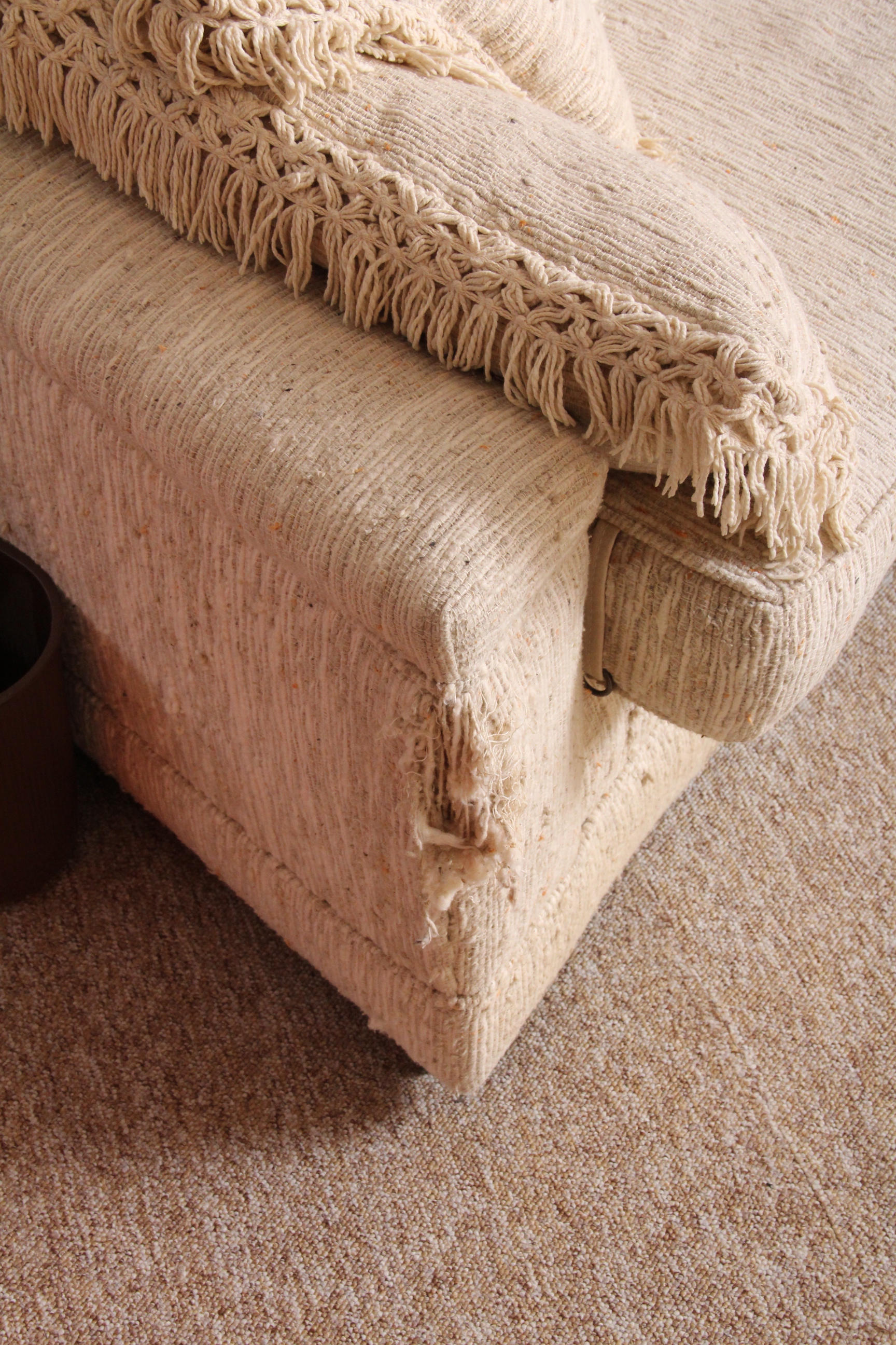 Vintage Curve Back Sofa