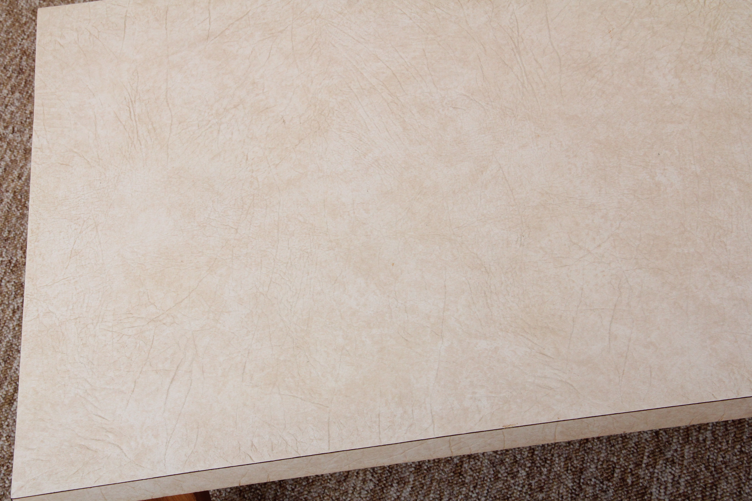 Vintage Wheeled Entertaining Coffee Table