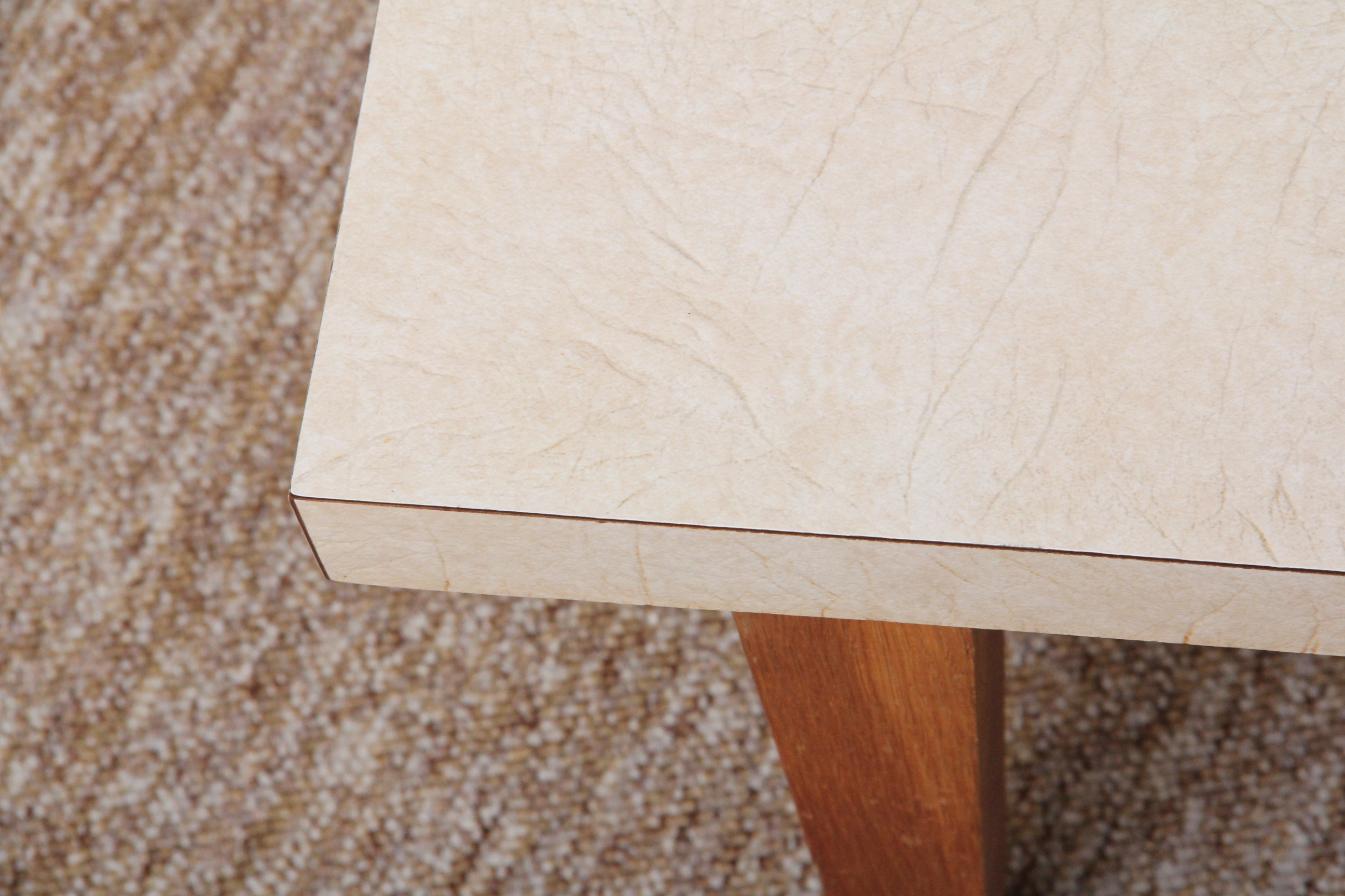 Vintage Wheeled Entertaining Coffee Table