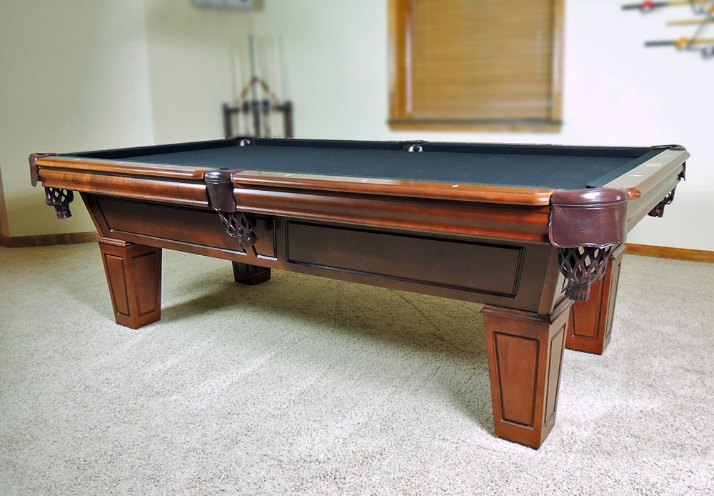Fischer Mahogany Billiard Table
