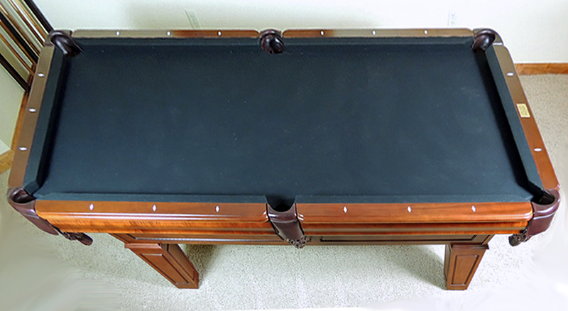 Fischer Mahogany Billiard Table
