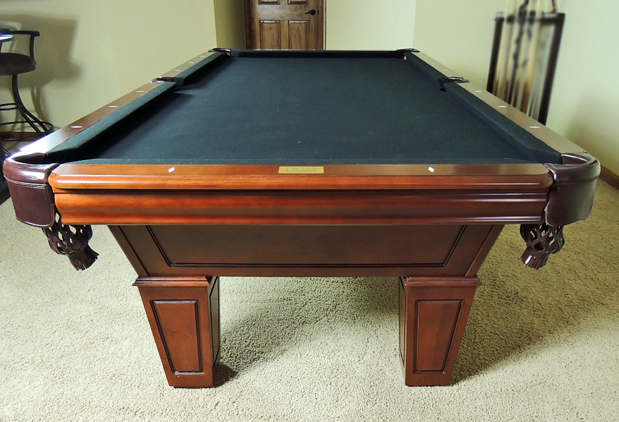 Fischer Mahogany Billiard Table