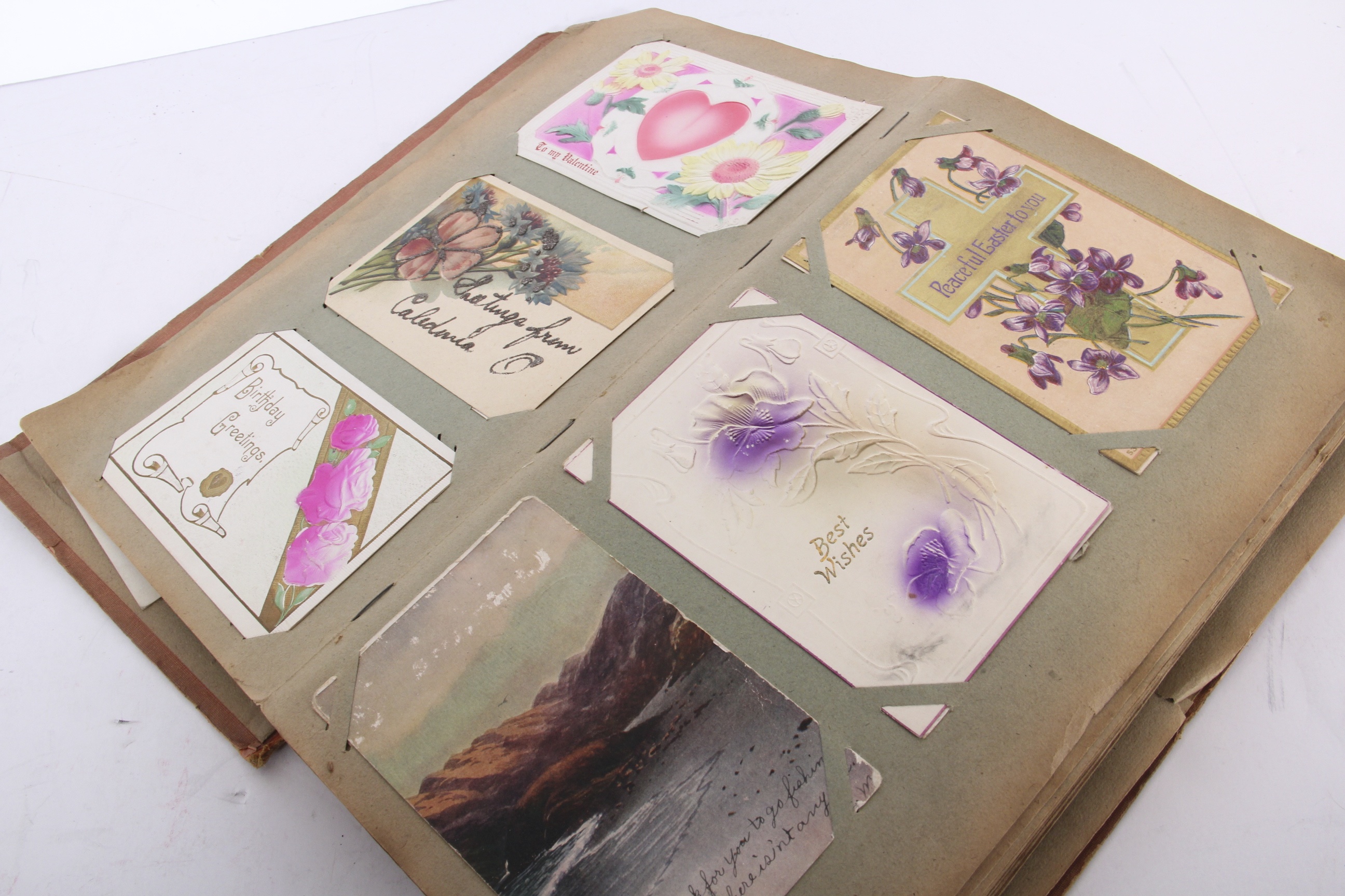 Album of Antique Postcards