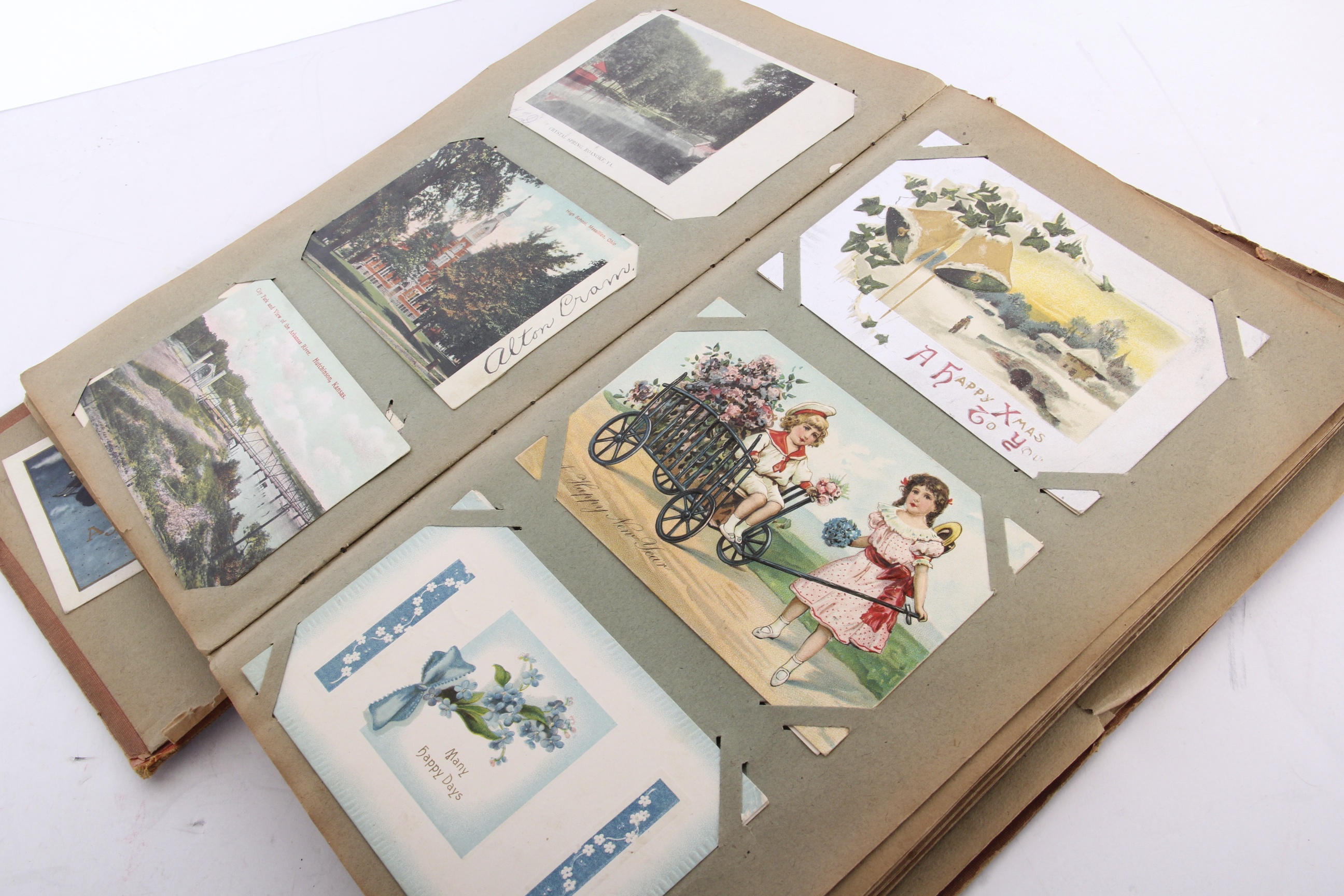 Album of Antique Postcards