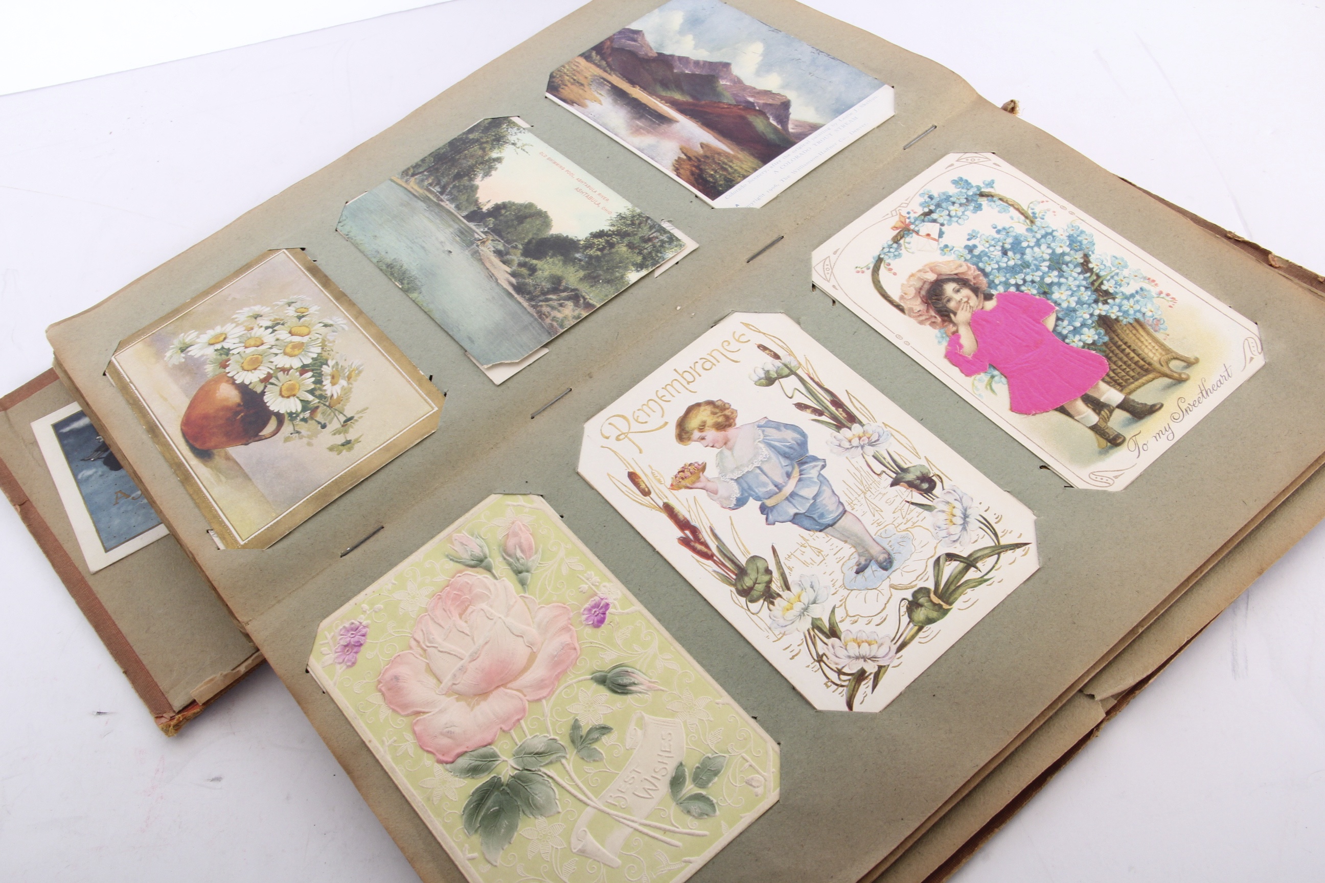 Album of Antique Postcards