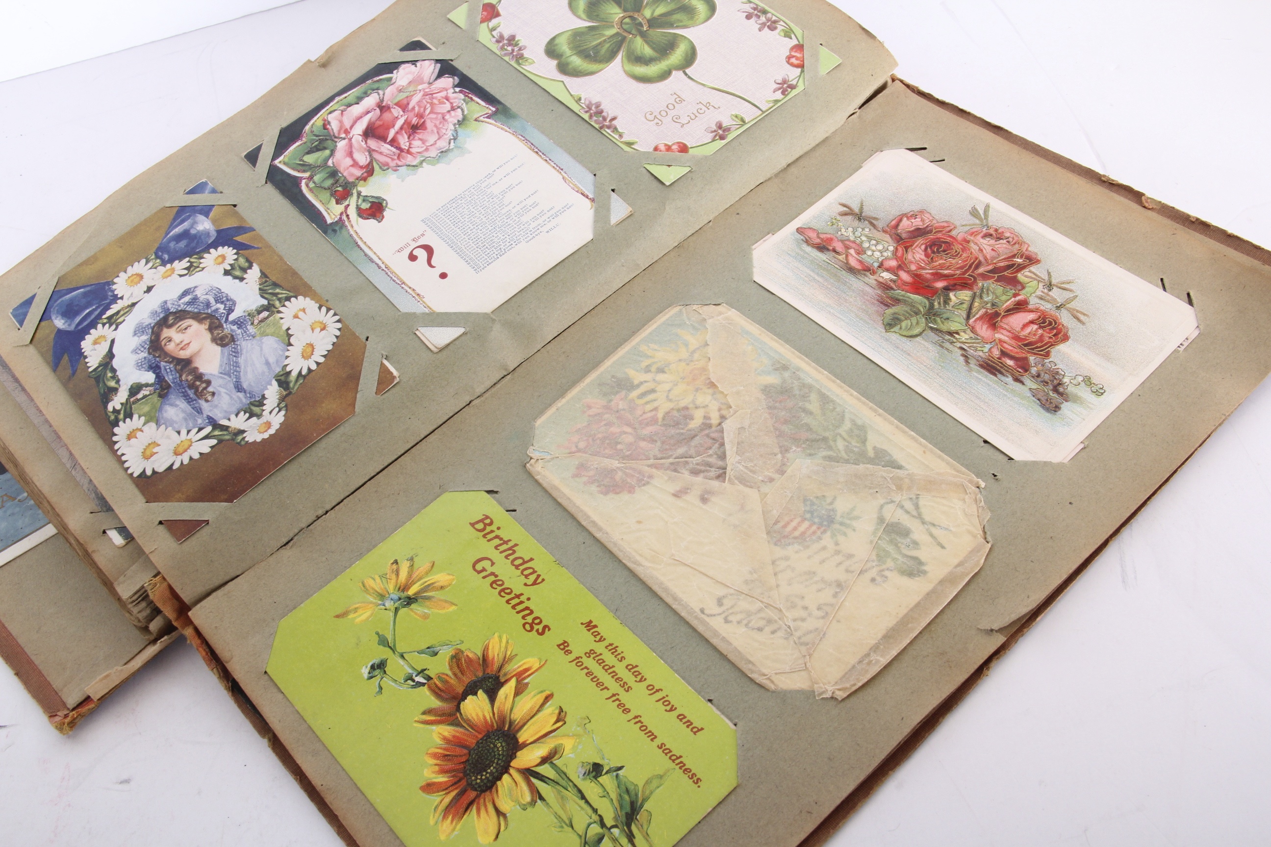 Album of Antique Postcards