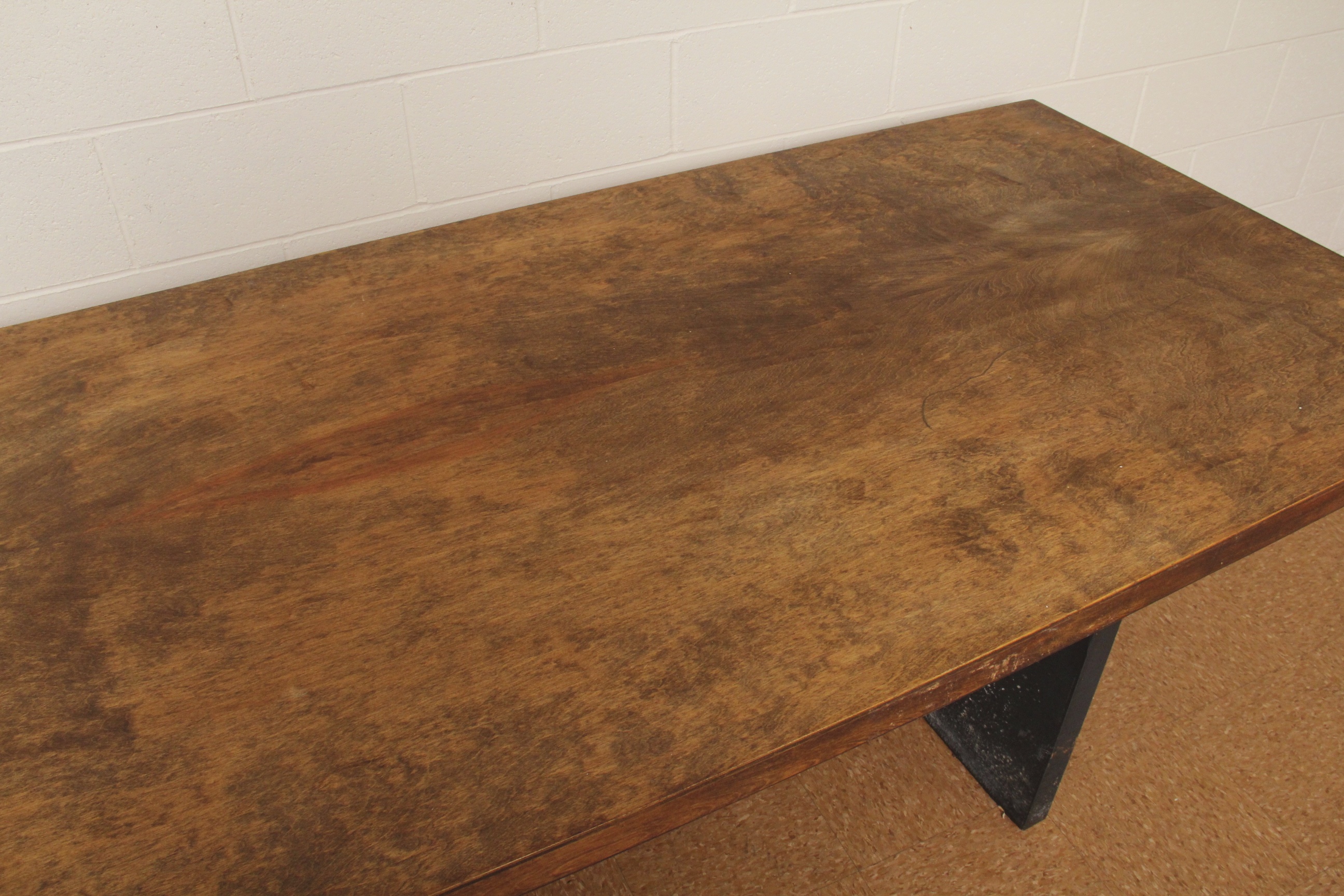 Rustic Veneer Dining Table