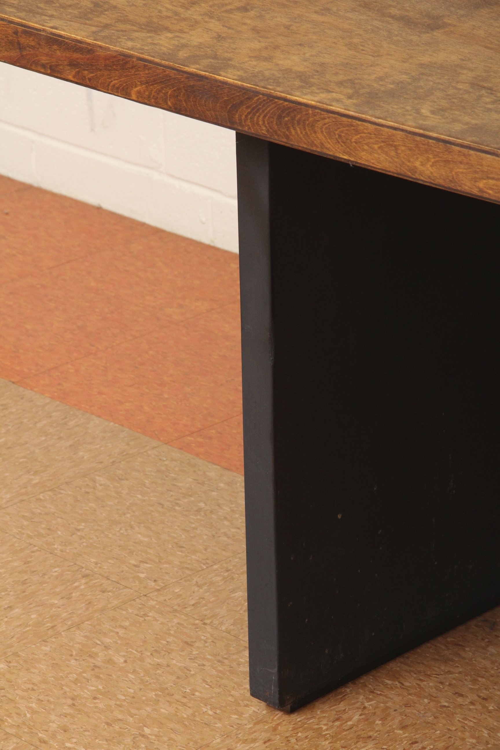 Rustic Veneer Dining Table