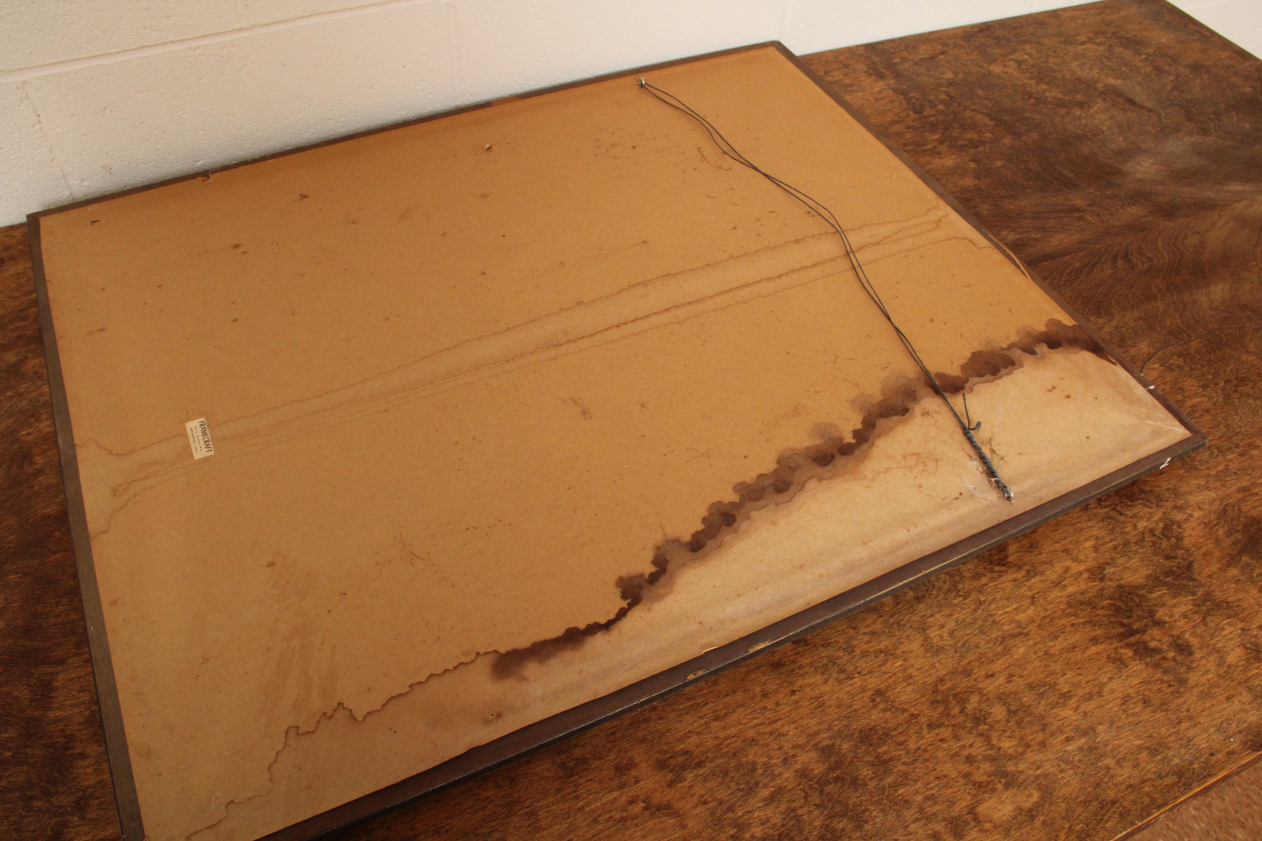 M. Robertson Oil on Board Painting