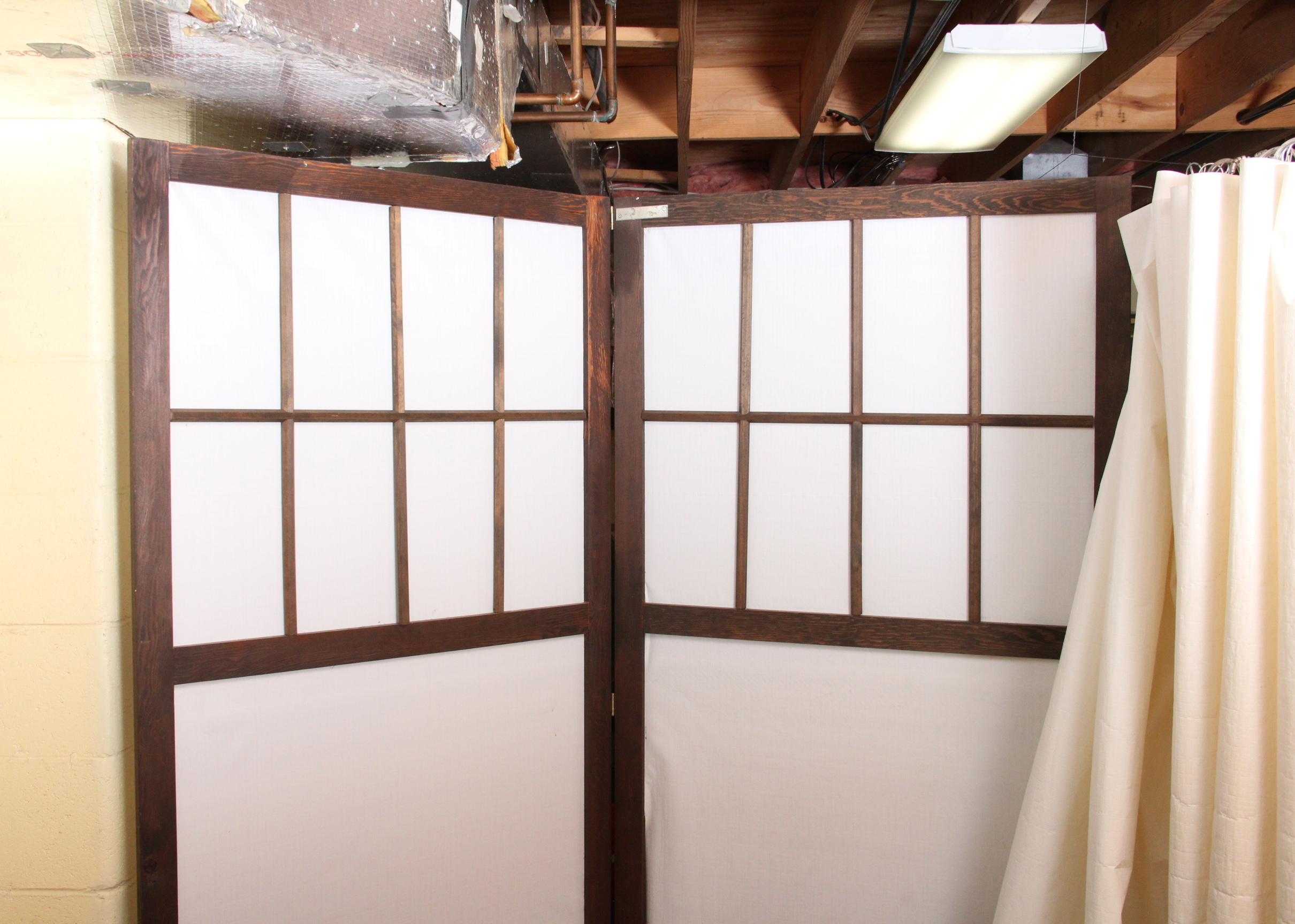 Japanese Inspired Room Partition