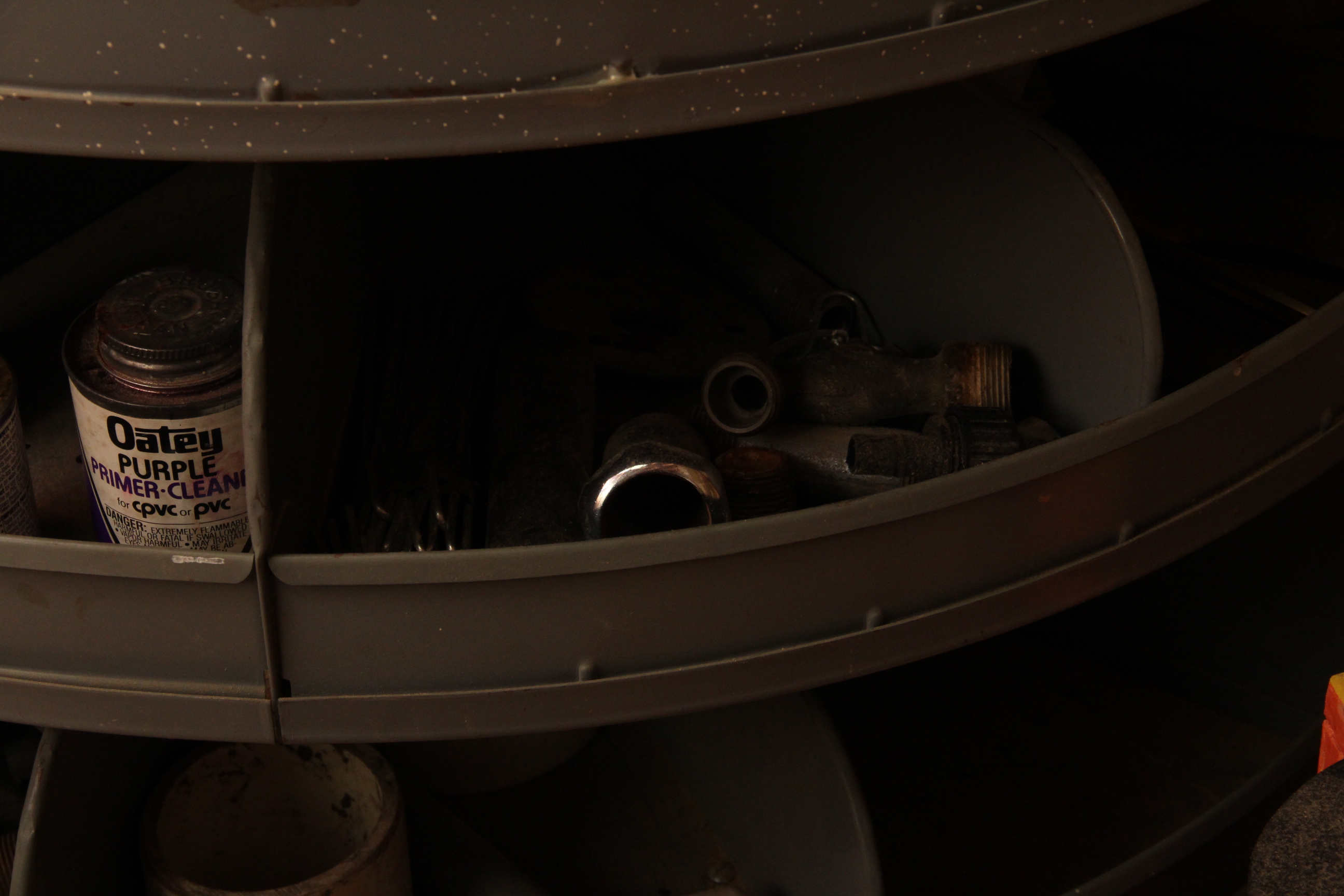 Metal Lyon Revolving Parts Storage Shelving