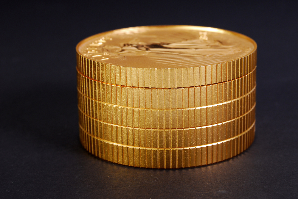 Bulova Twenty Dollar Gold Coin Lady Liberty Alarm Clock