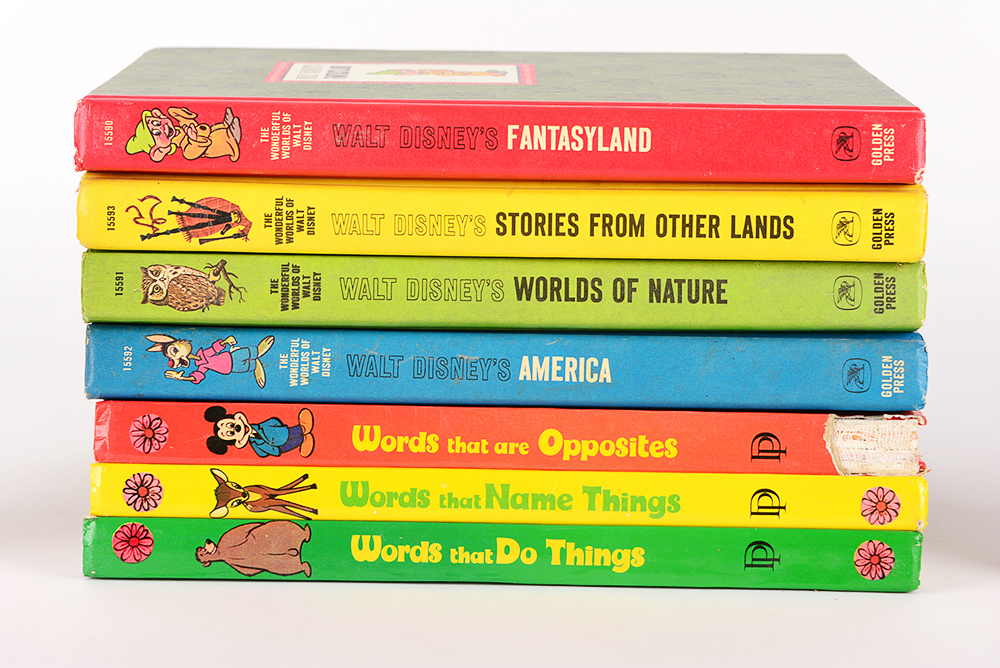 Vintage Disney Toy, Lunchbox, and Books