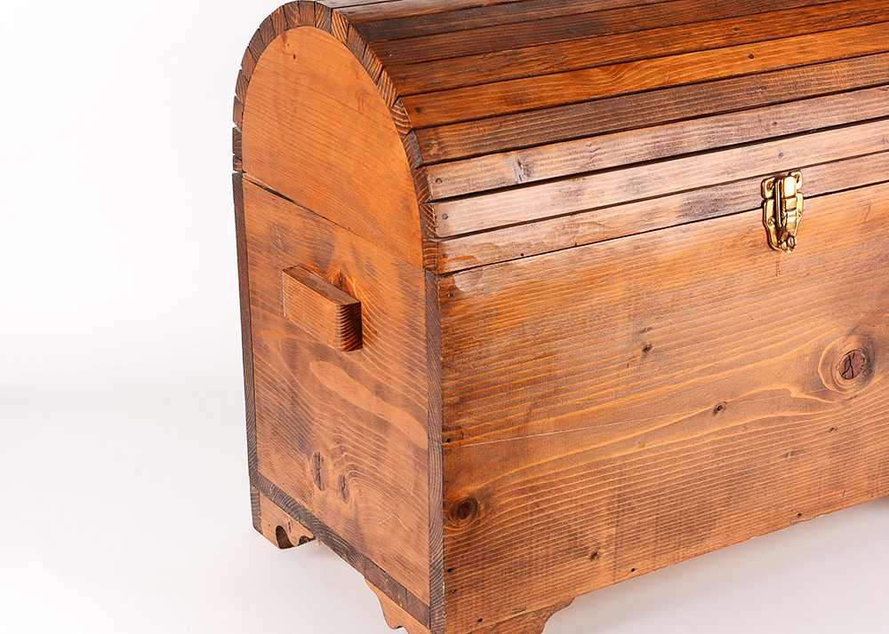 Knotty Pine Chest