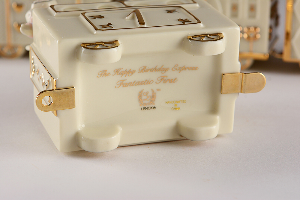 Lenox Fine China Birthday Cars