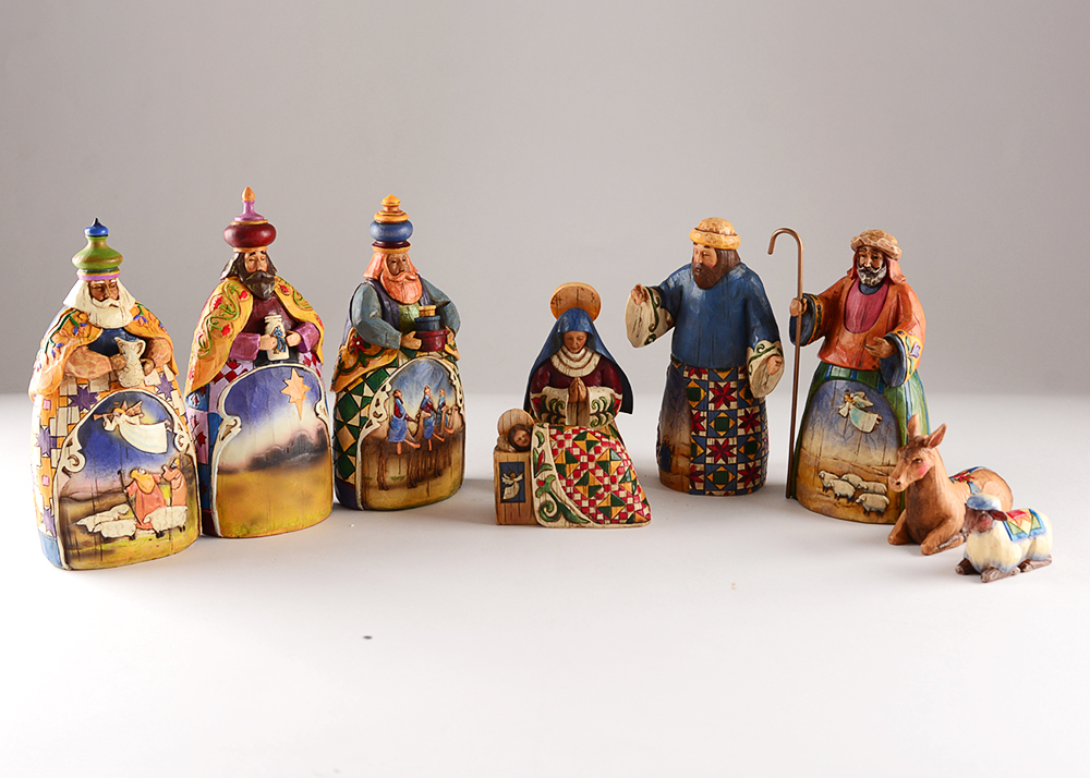 Jim Shore Heartwood Creek Nativity Figures