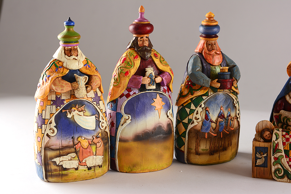 Jim Shore Heartwood Creek Nativity Figures