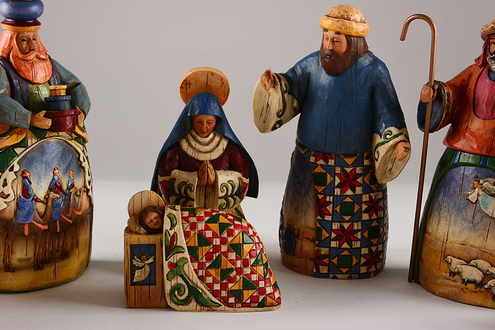 Jim Shore Heartwood Creek Nativity Figures