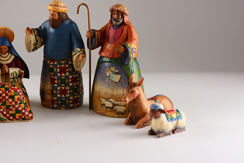 Jim Shore Heartwood Creek Nativity Figures