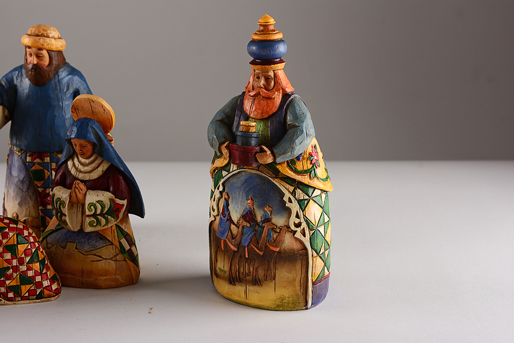 Jim Shore Heartwood Creek Nativity Figures