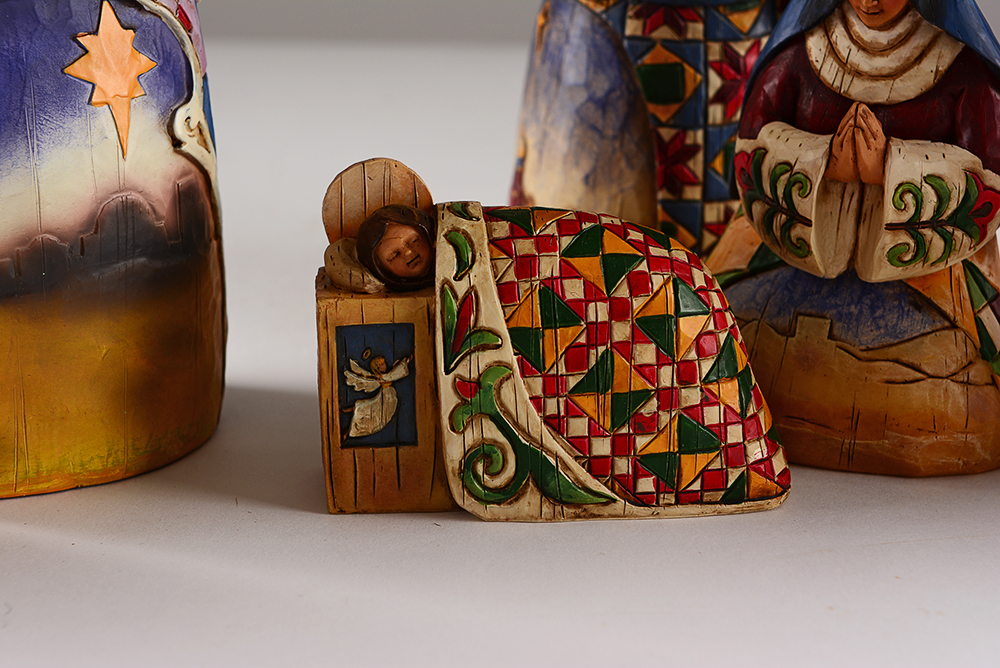 Jim Shore Heartwood Creek Nativity Figures