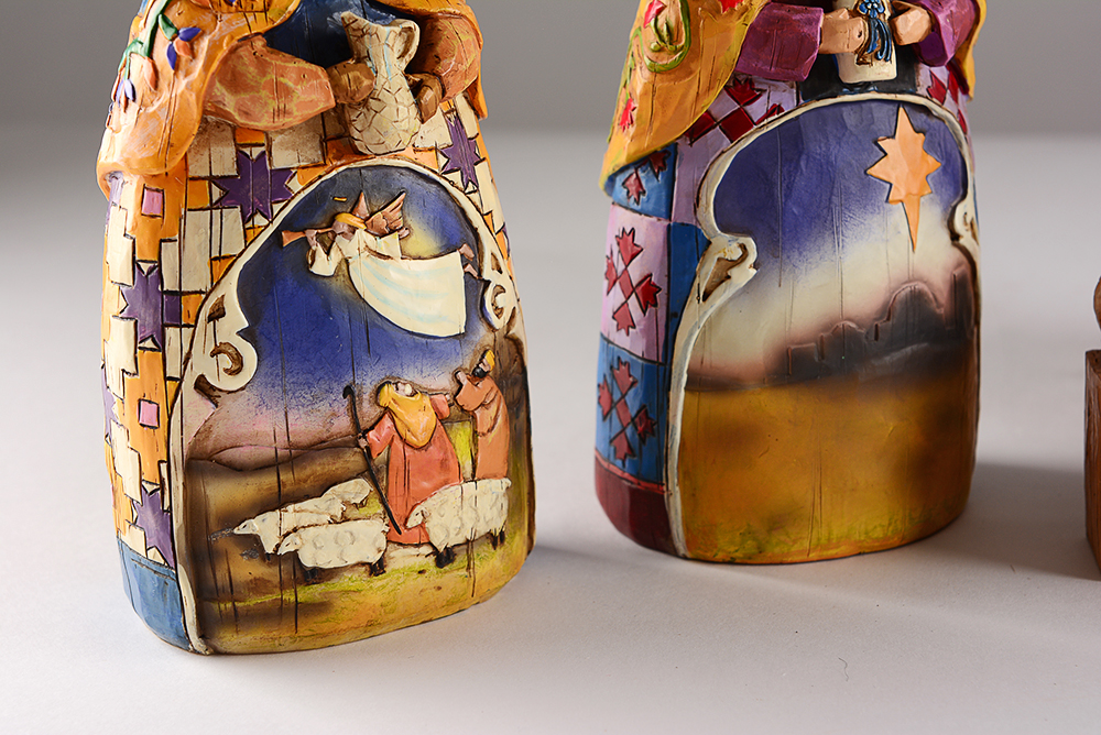 Jim Shore Heartwood Creek Nativity Figures