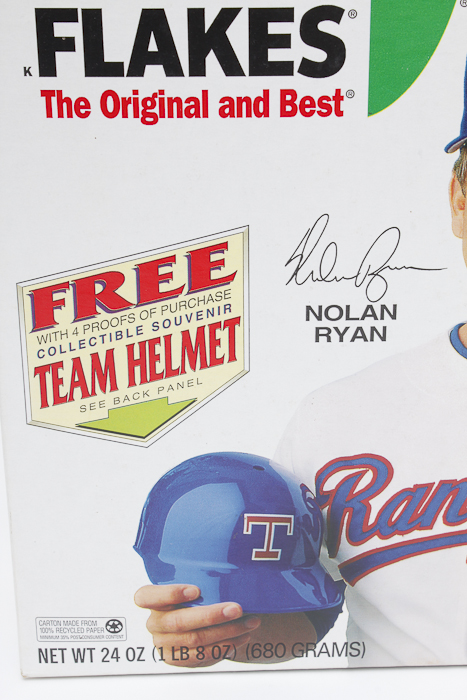 Commemorative Baseball Cereal Boxes