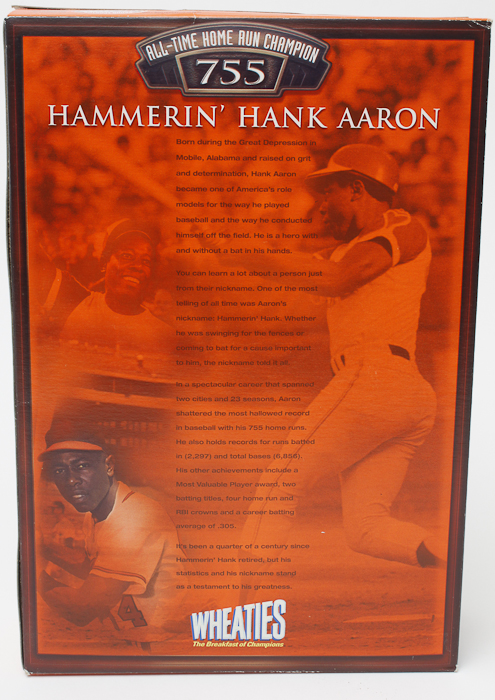 Commemorative Baseball Cereal Boxes