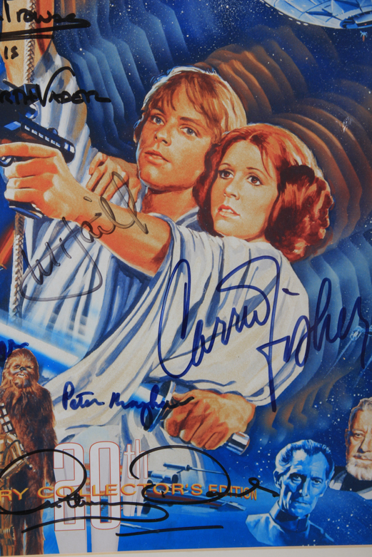 Original Star Wars Signed Cast Photo