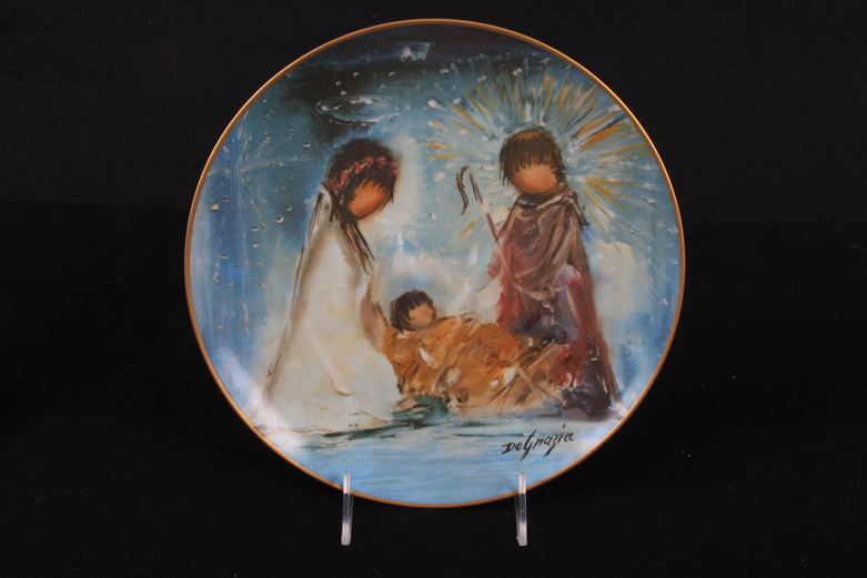 "The Nativity" Ted DeGrazia Limited Edition China Plate
