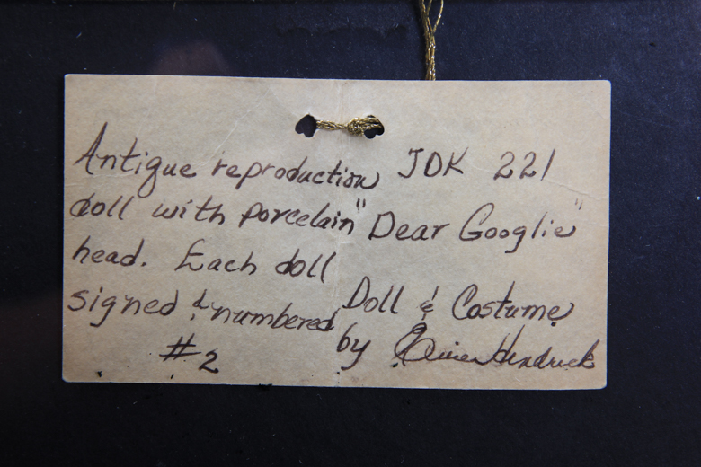 Pair of Porcelain Antique Reproduction Dolls