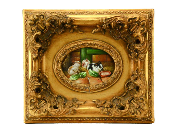 G. Roy Original Oil on Board Painting