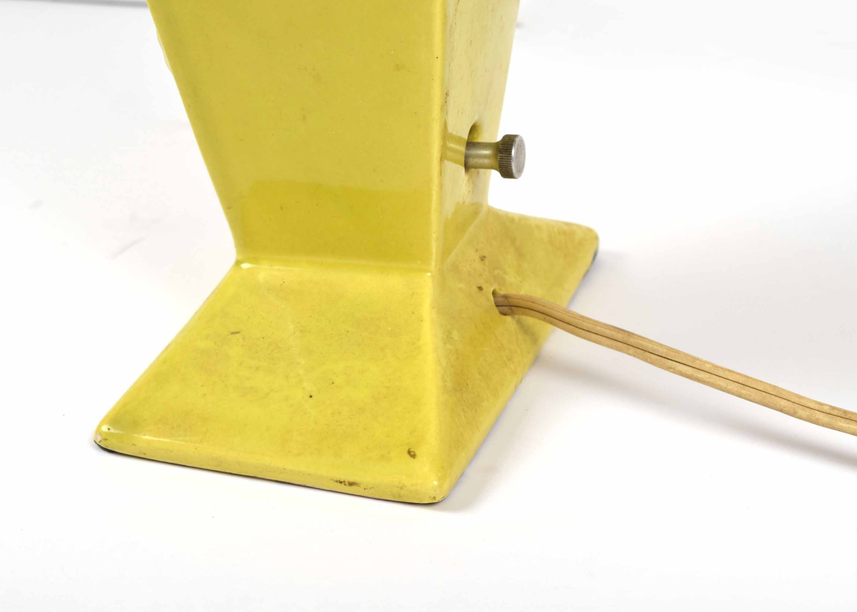 Vintage 1950 Walsco TV Lamp with Embossed Dragon