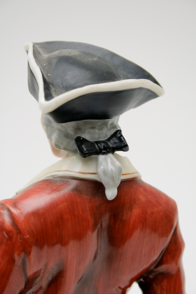 Andrea "Town Crier" Hand Painted Figurine