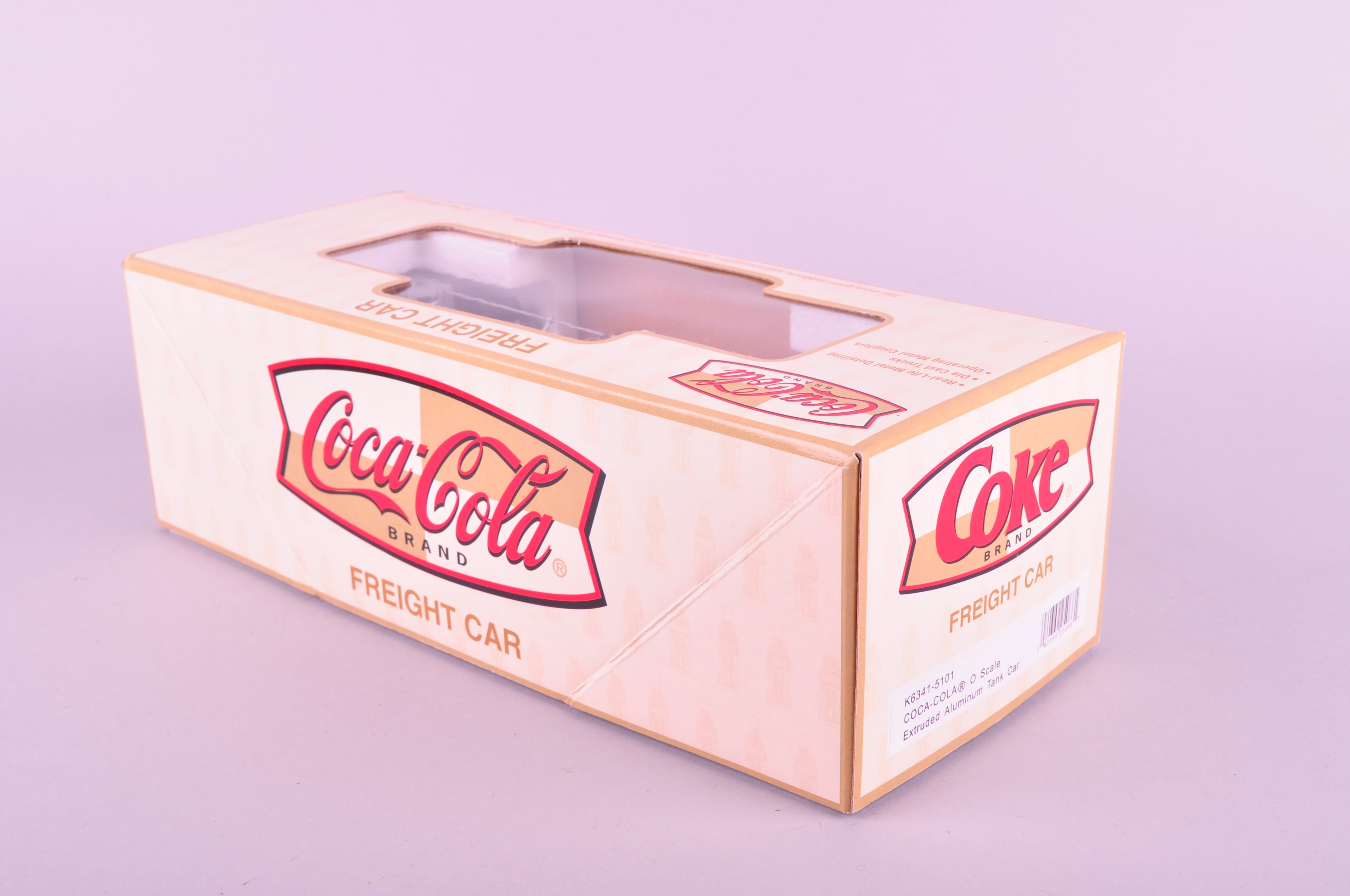 Coca-Cola Freight Car with Trio of Train Accessories