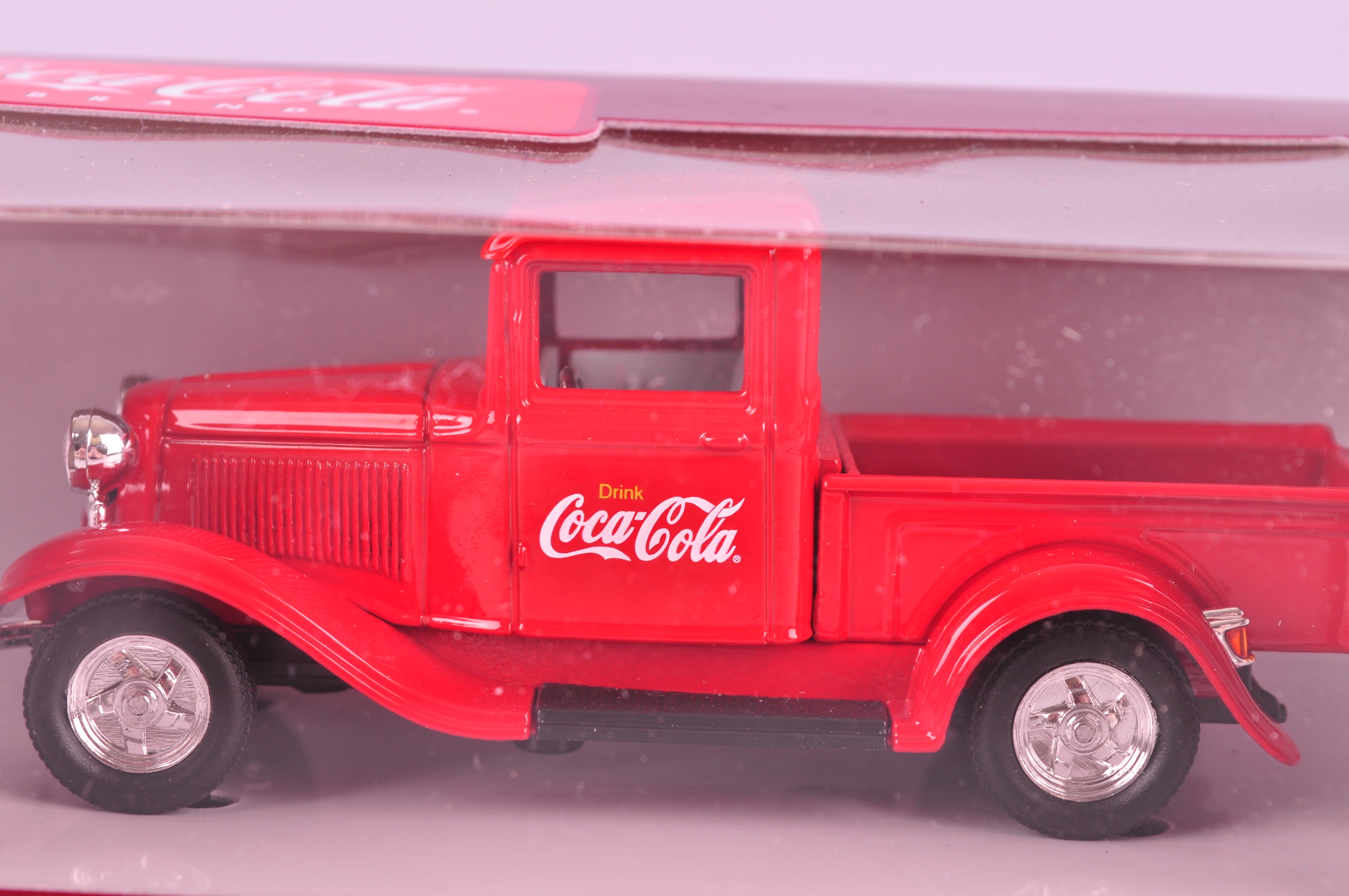 Coca-Cola Freight Car with Trio of Train Accessories