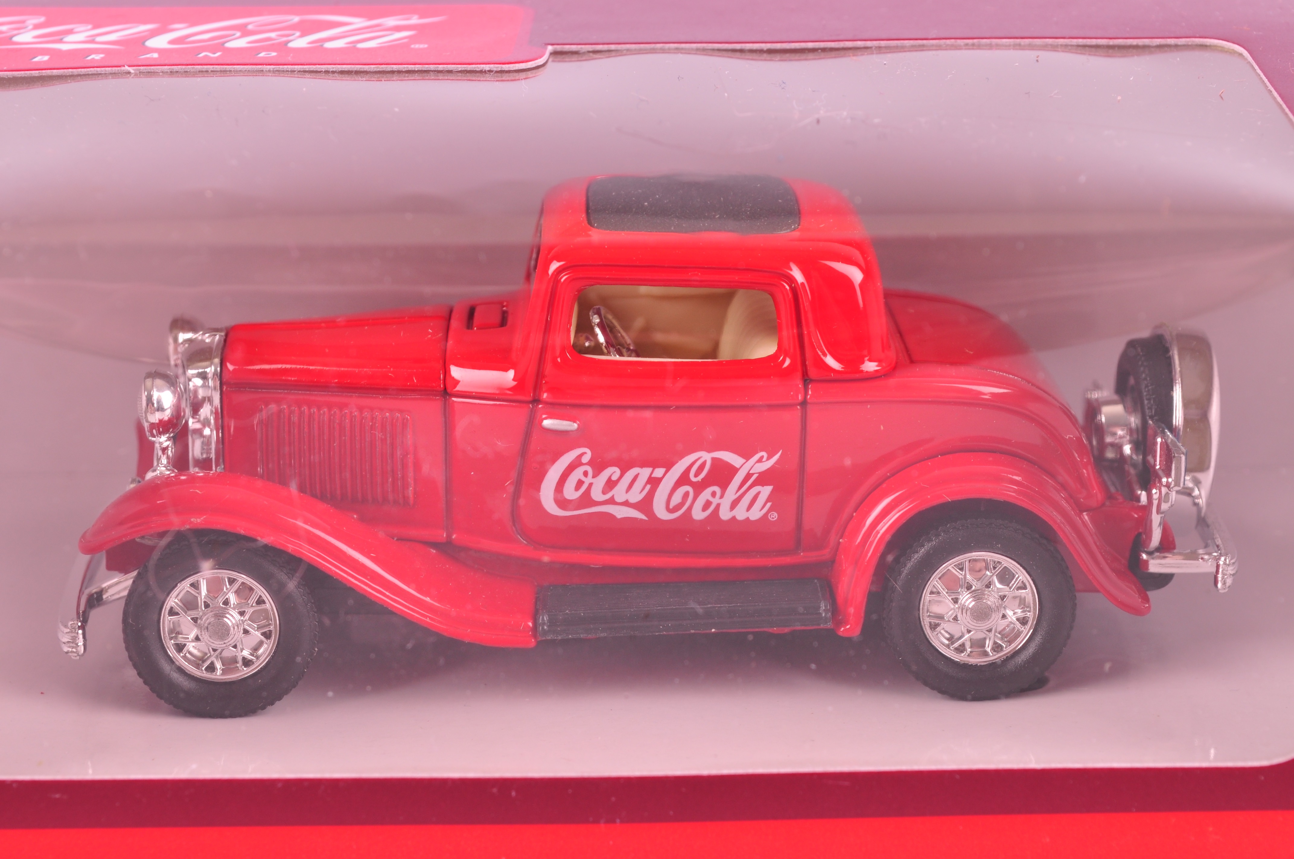 Coca-Cola Freight Car with Trio of Train Accessories