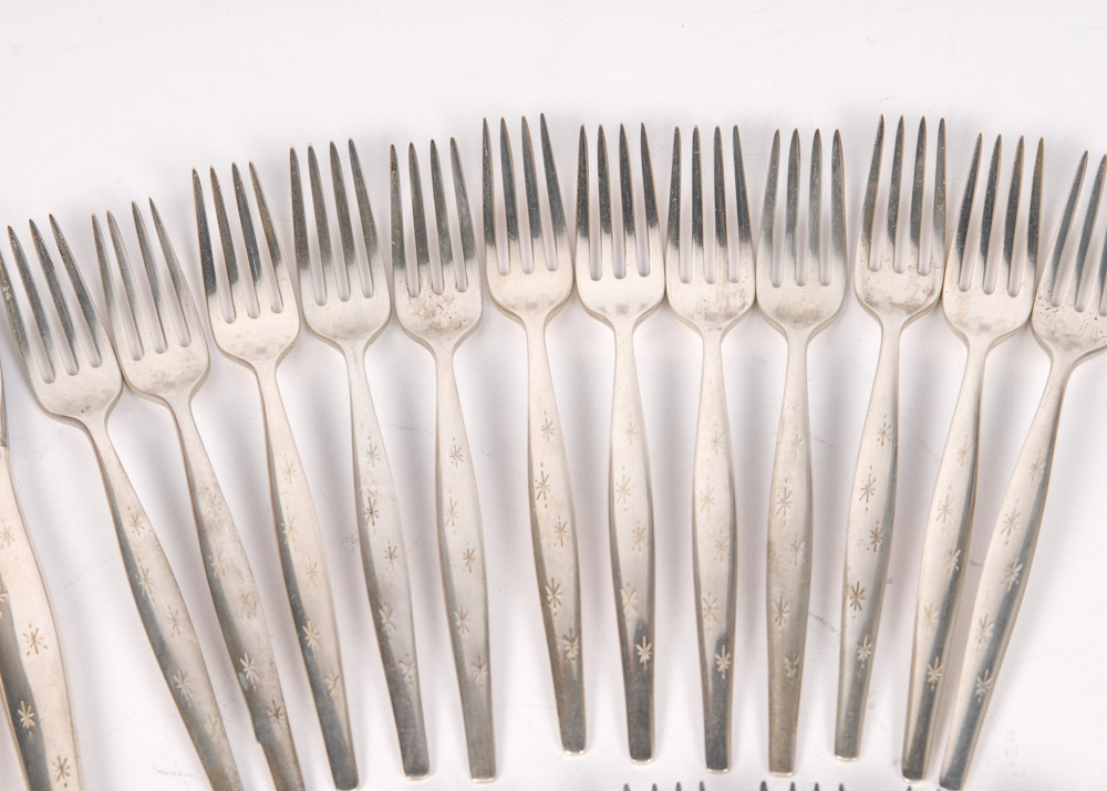 Gorham "Stardust" Sterling Silver Flatware