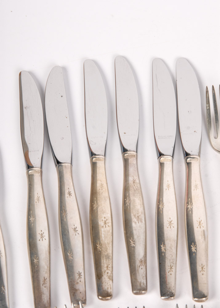 Gorham "Stardust" Sterling Silver Flatware