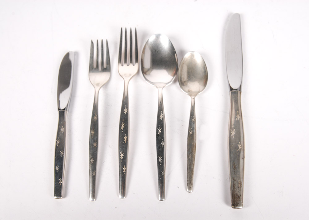 Gorham "Stardust" Sterling Silver Flatware