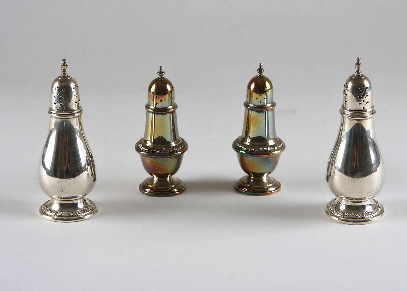 Sterling Silver Salt and Pepper Shakers