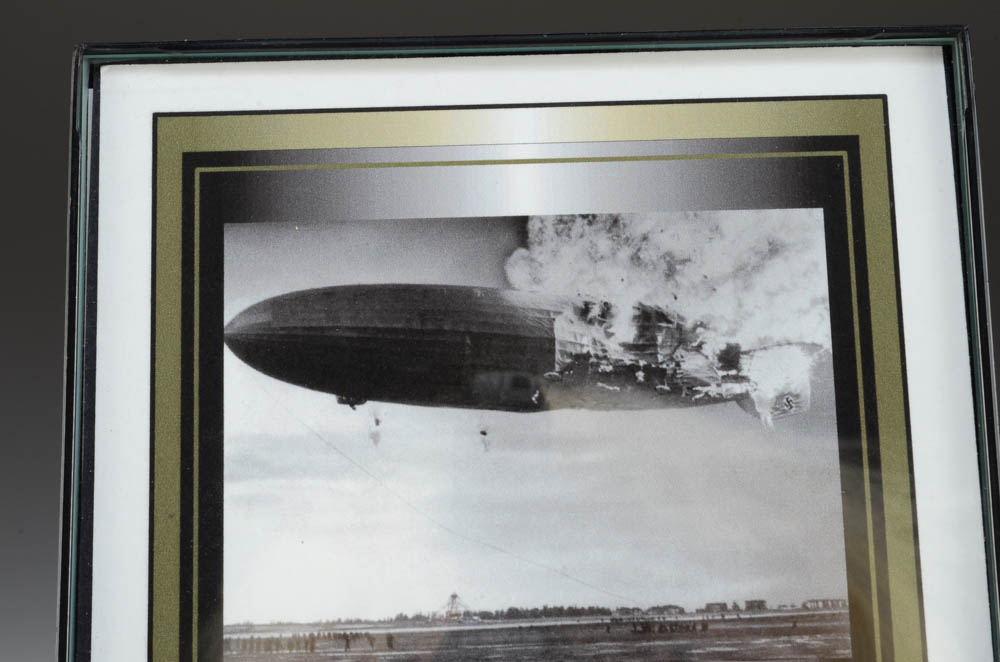 Framed Piece of the Hindenburg