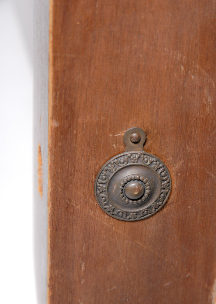 Full-Size Four Post Walnut Bed