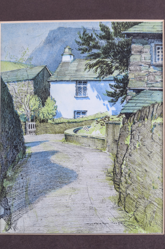 Pencil and Ink Drawing Signed by Heather Cooper