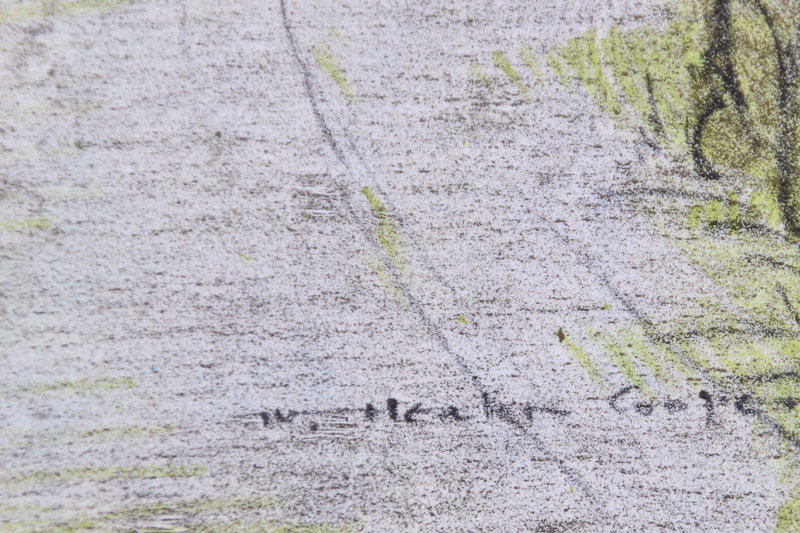 Pencil and Ink Drawing Signed by Heather Cooper